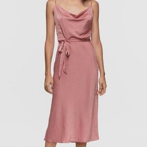 Greylin Collection - Keva Cowl Neck Slip Dress